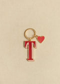 Porte-clé Abécédaire - Lettre T - Rouge