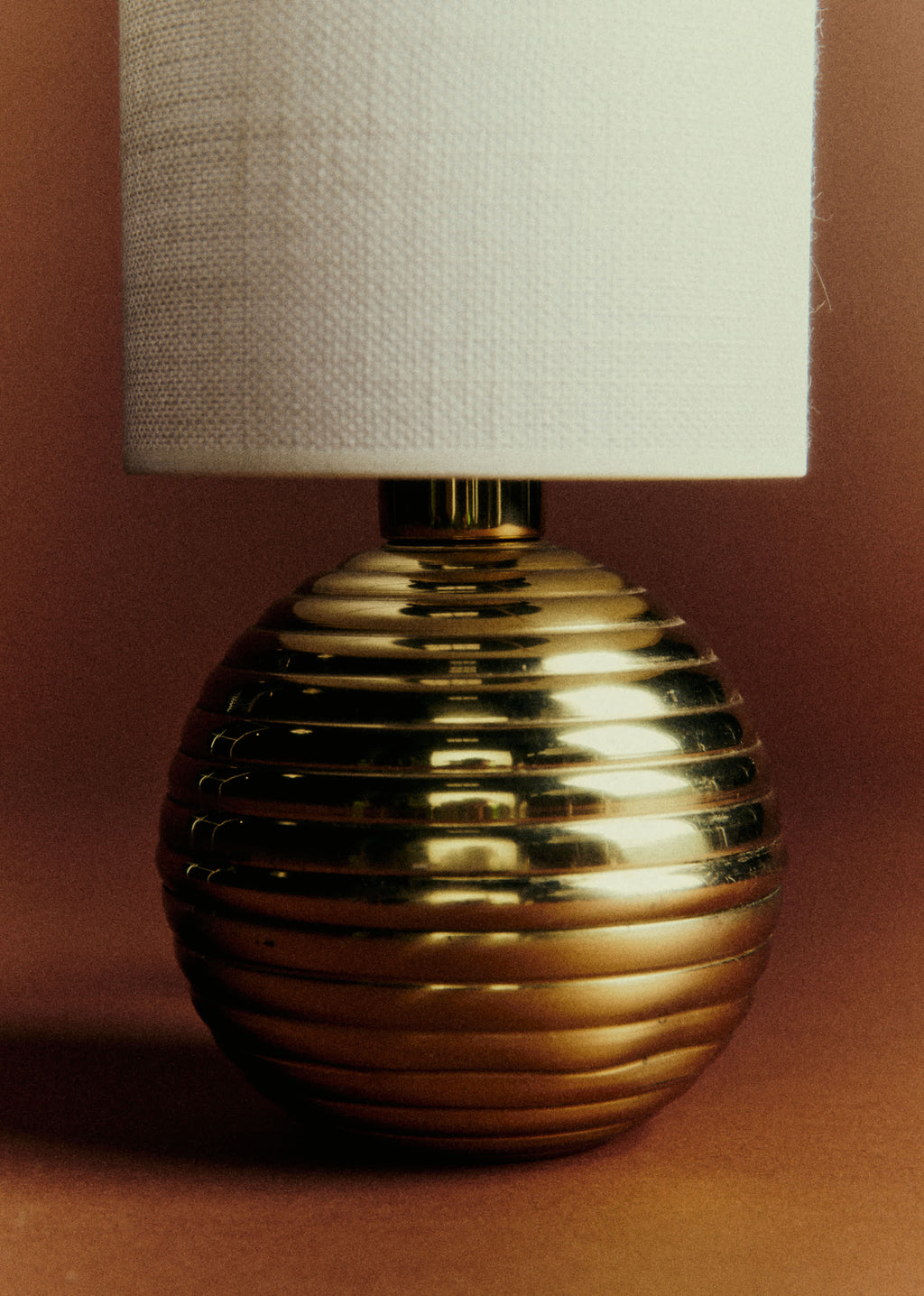 Lampe vintage doré petit modèle - Doré