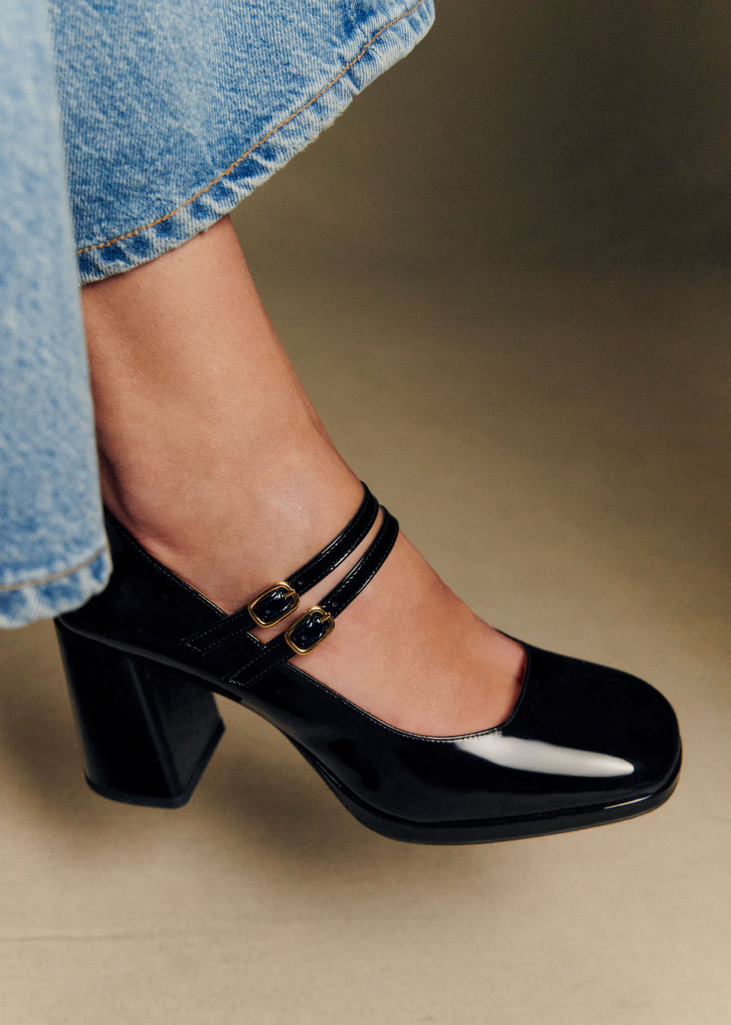 Babies High Carmen - Noir Vernis