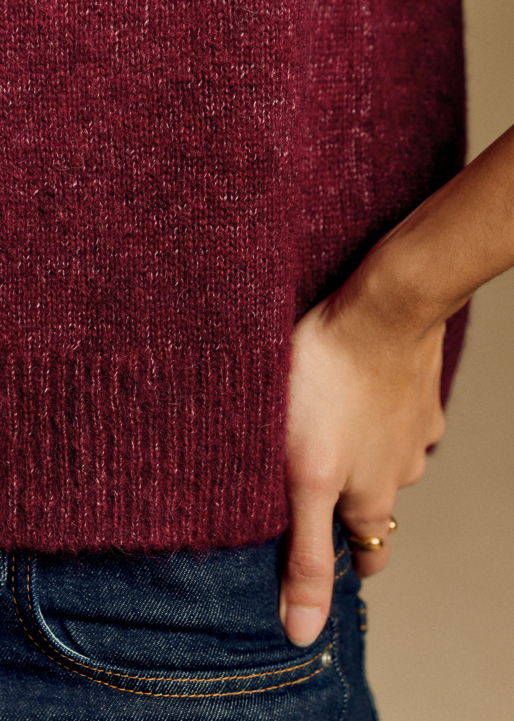 Pull Samuel - Grenat