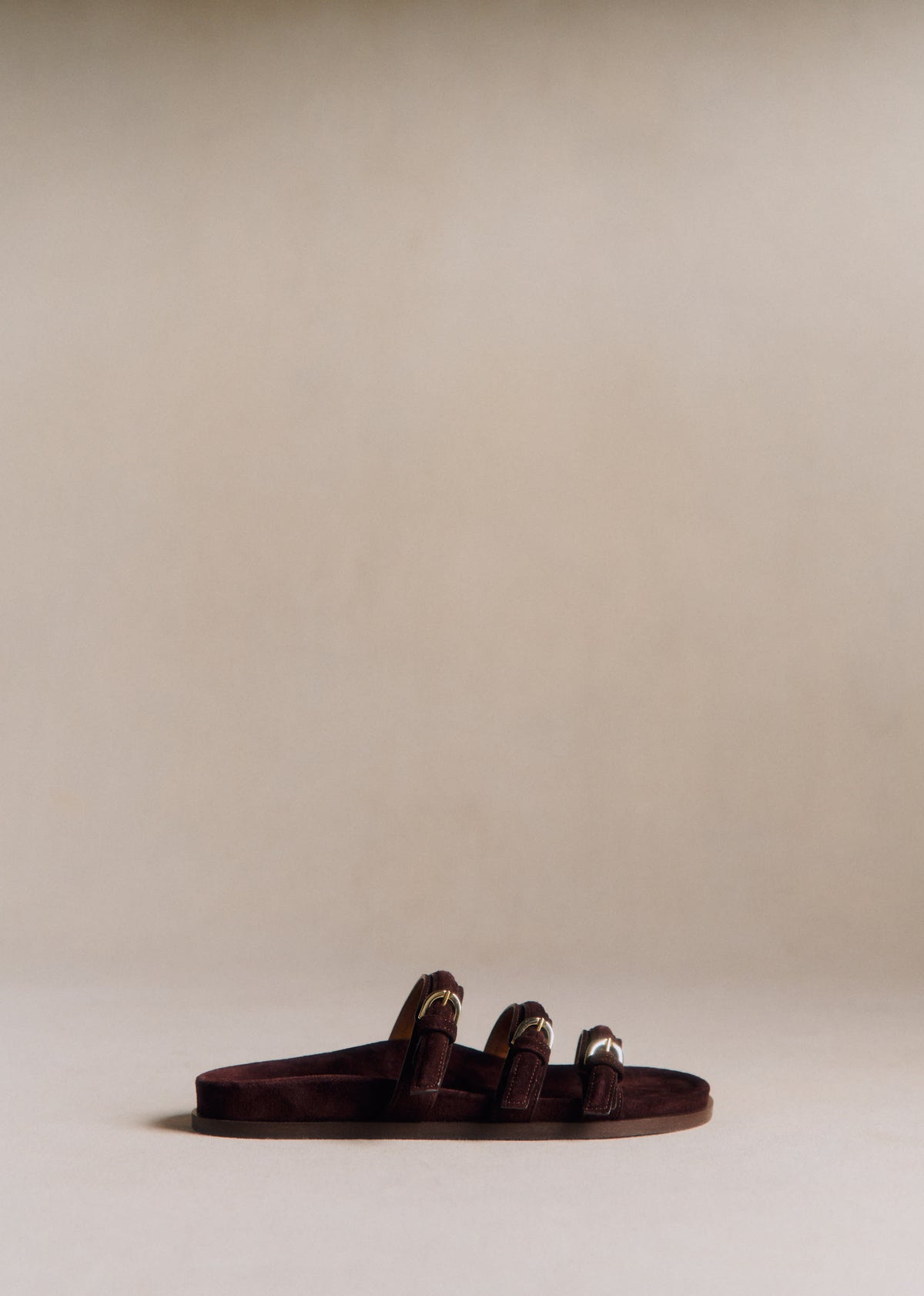 Sandales LOW YSÉE - Chocolat