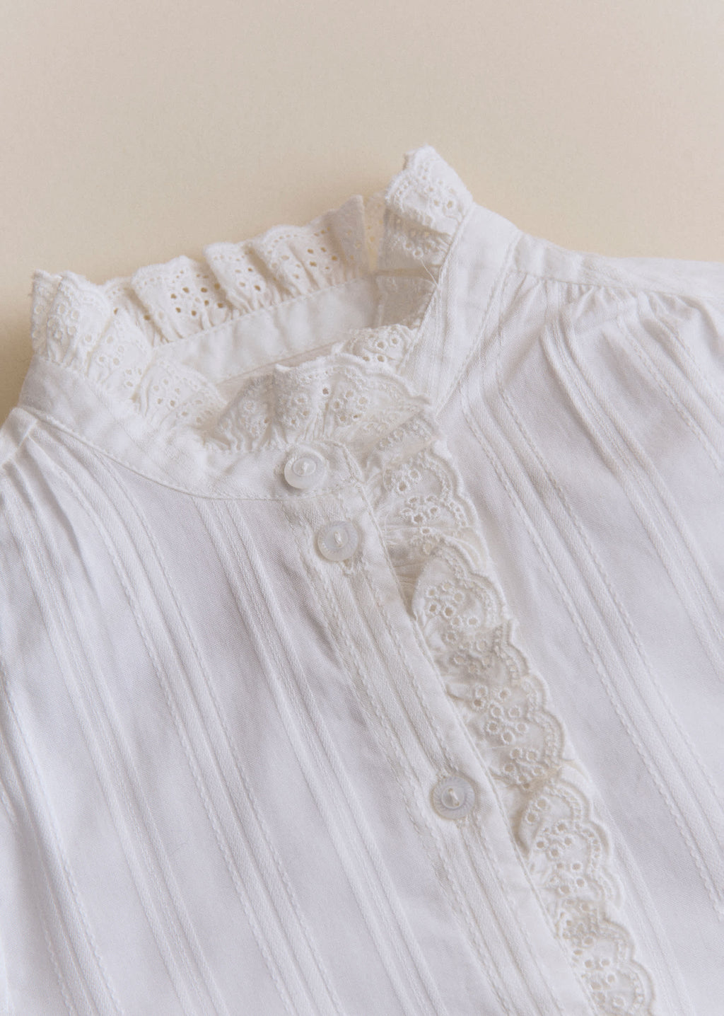 Chemise Chlo - Dobby Blanc