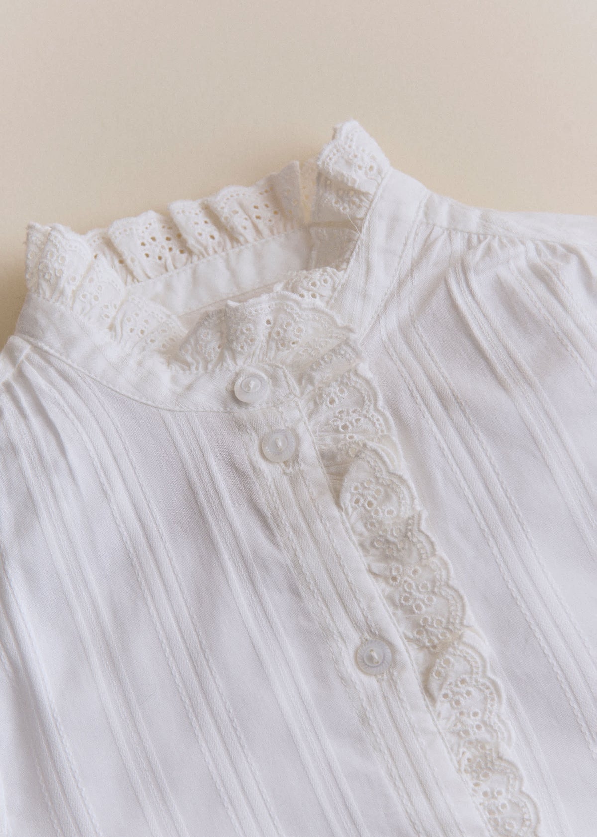 Chemise Chlo - Dobby Blanc