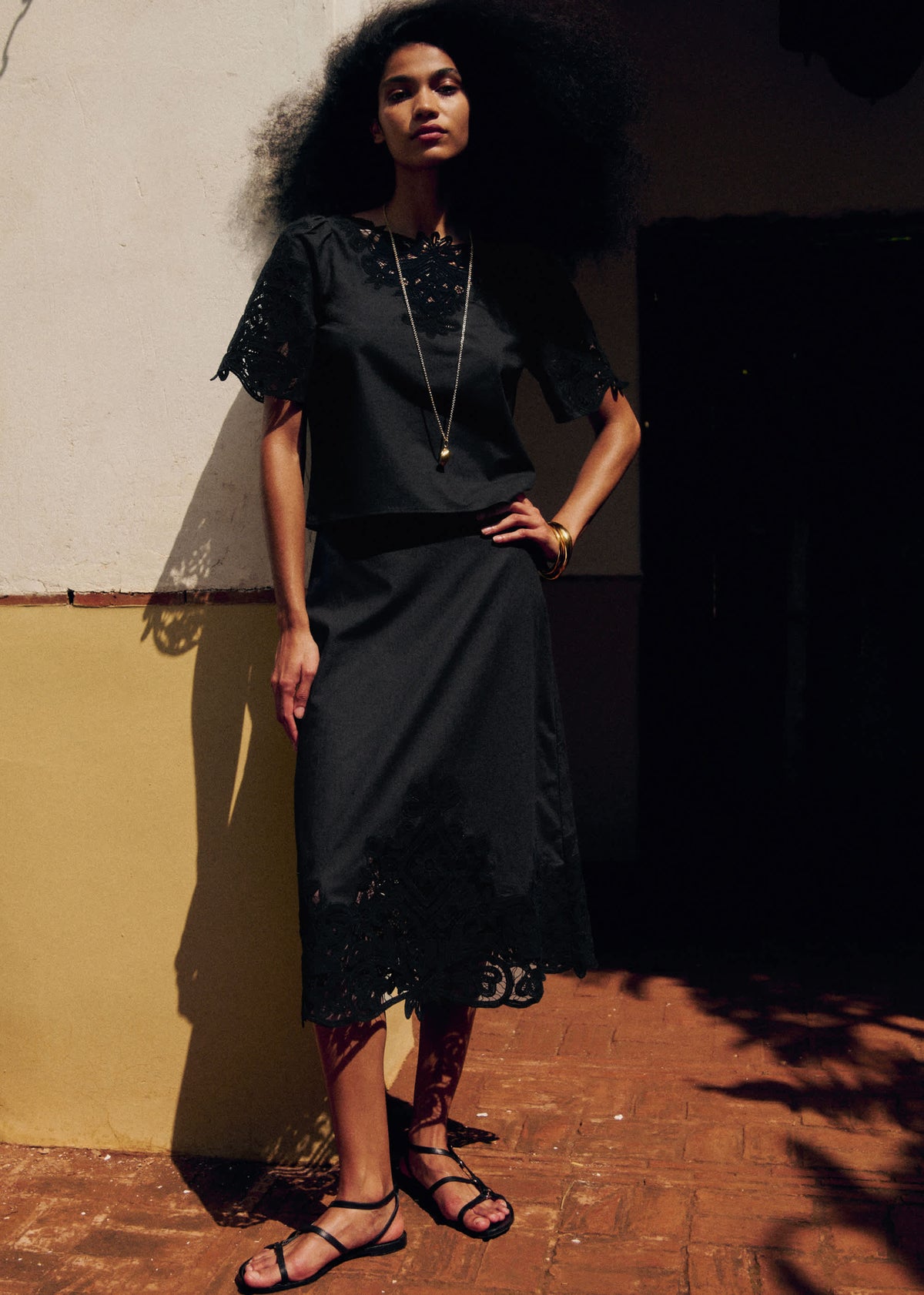 Blouse Suza - Noir