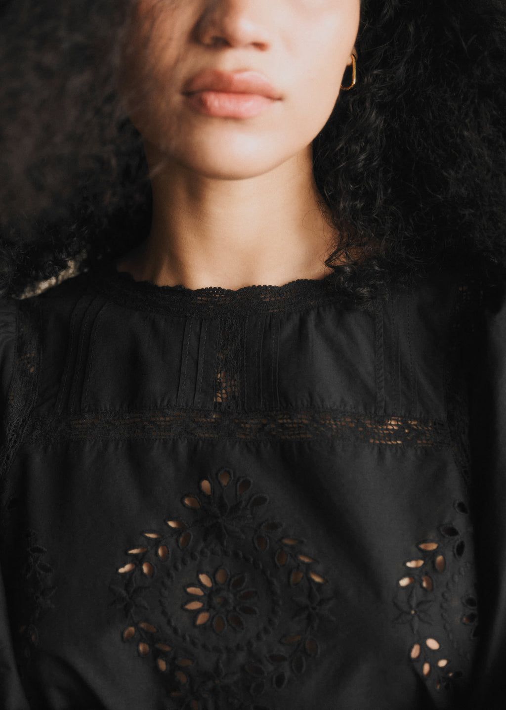 Blouse Enea - Noir