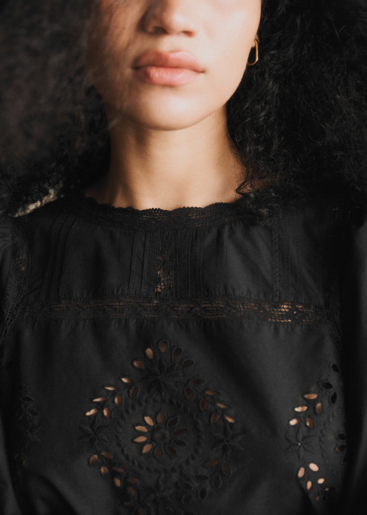 Blouse Enea - Noir