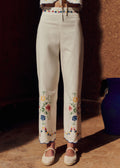 Pantalon Fausto - Broderie Placée Spring