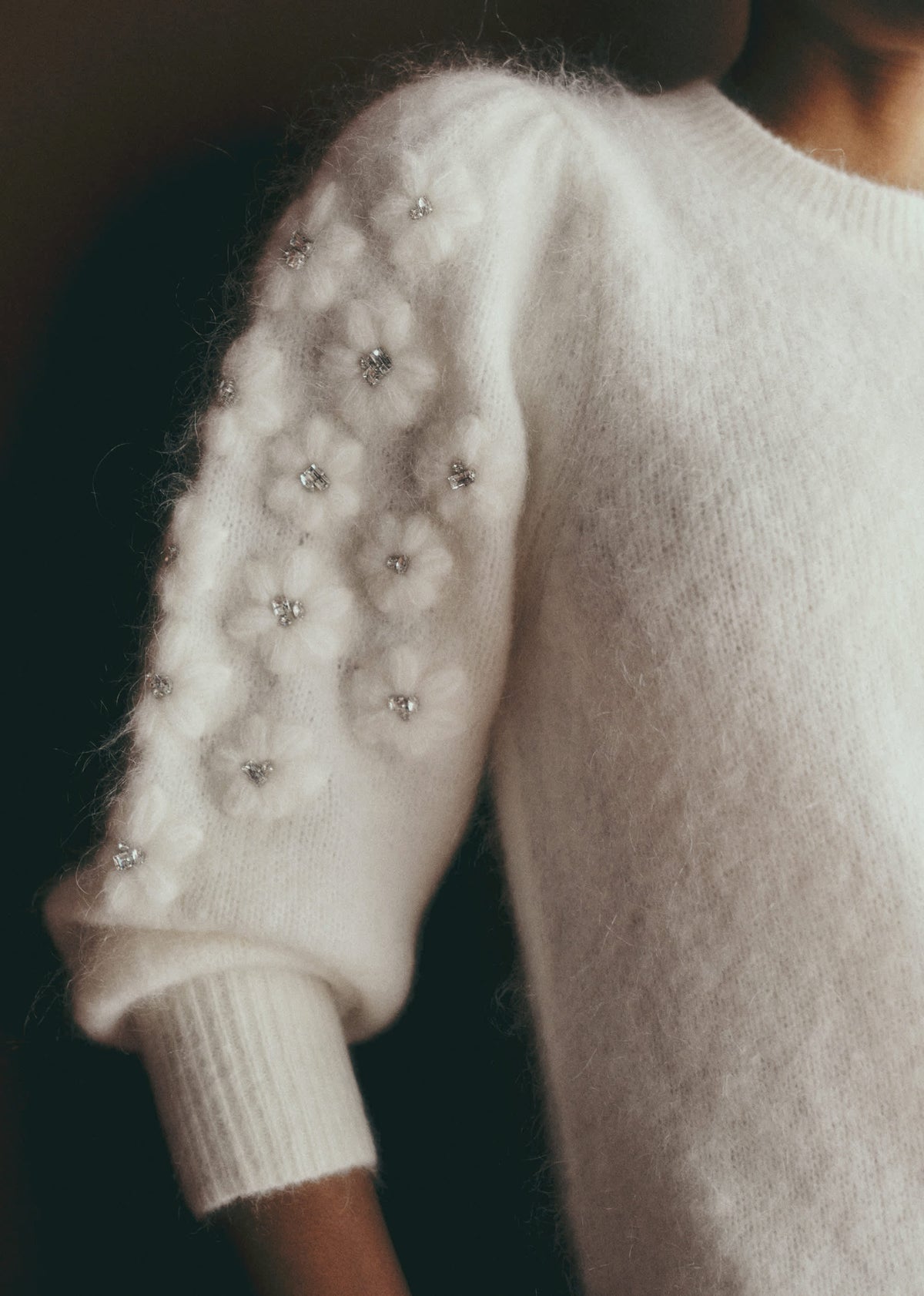 Pull Luke - Ecru Strass