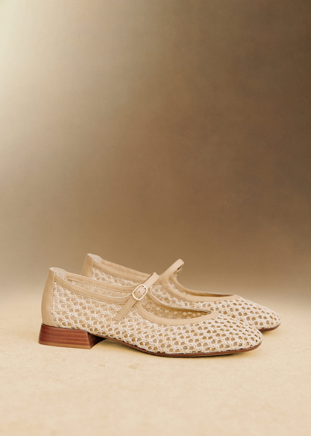 Babies Low Aubane - Naturel Textile Tressé