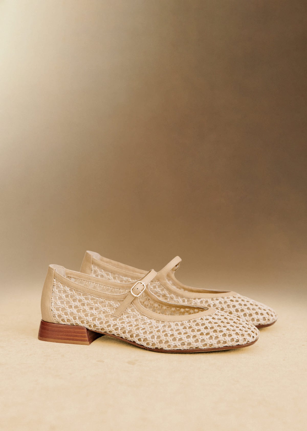 Babies Low Aubane - Naturel Textile Tressé