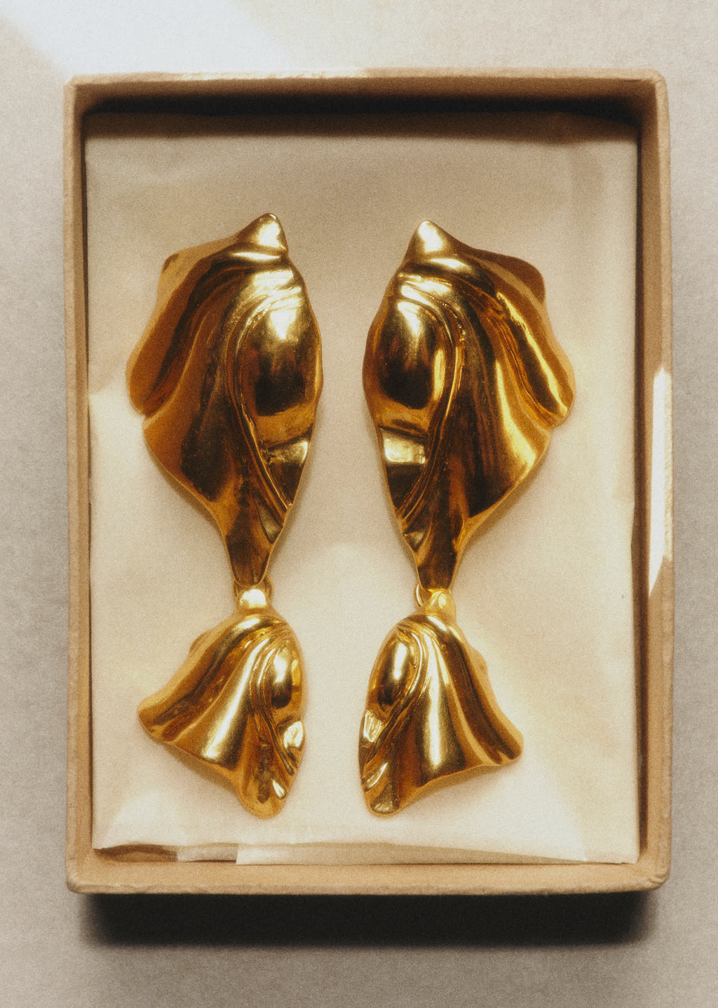 Boucles d'oreilles Salomé - Doré