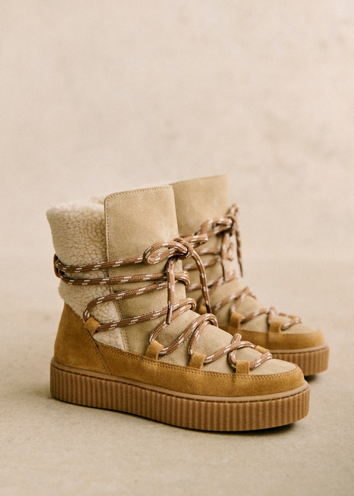 Bottines Tessa - Miel Multi
