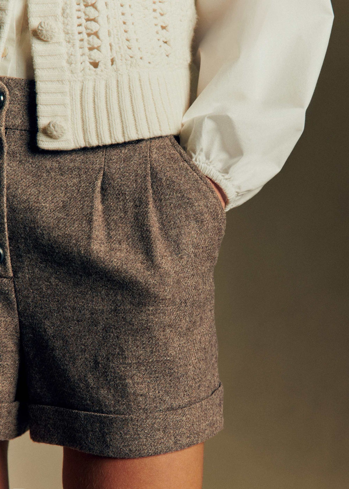 Short Wallace - Taupe