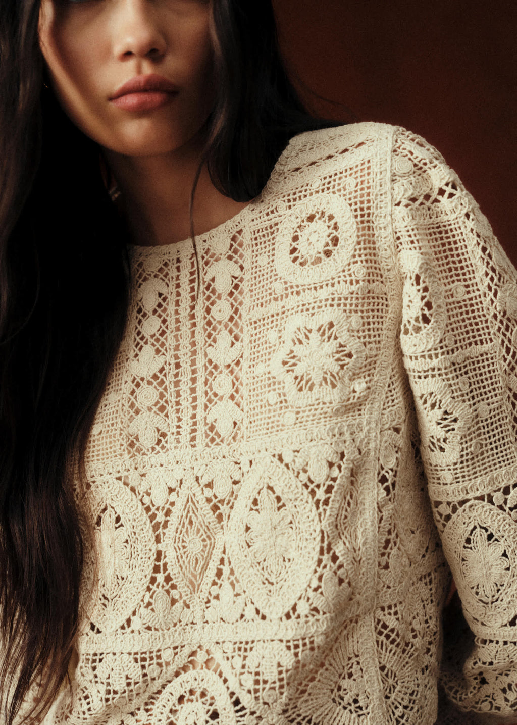 Blouse Jorden - Sézane x Baziszt - Ecru