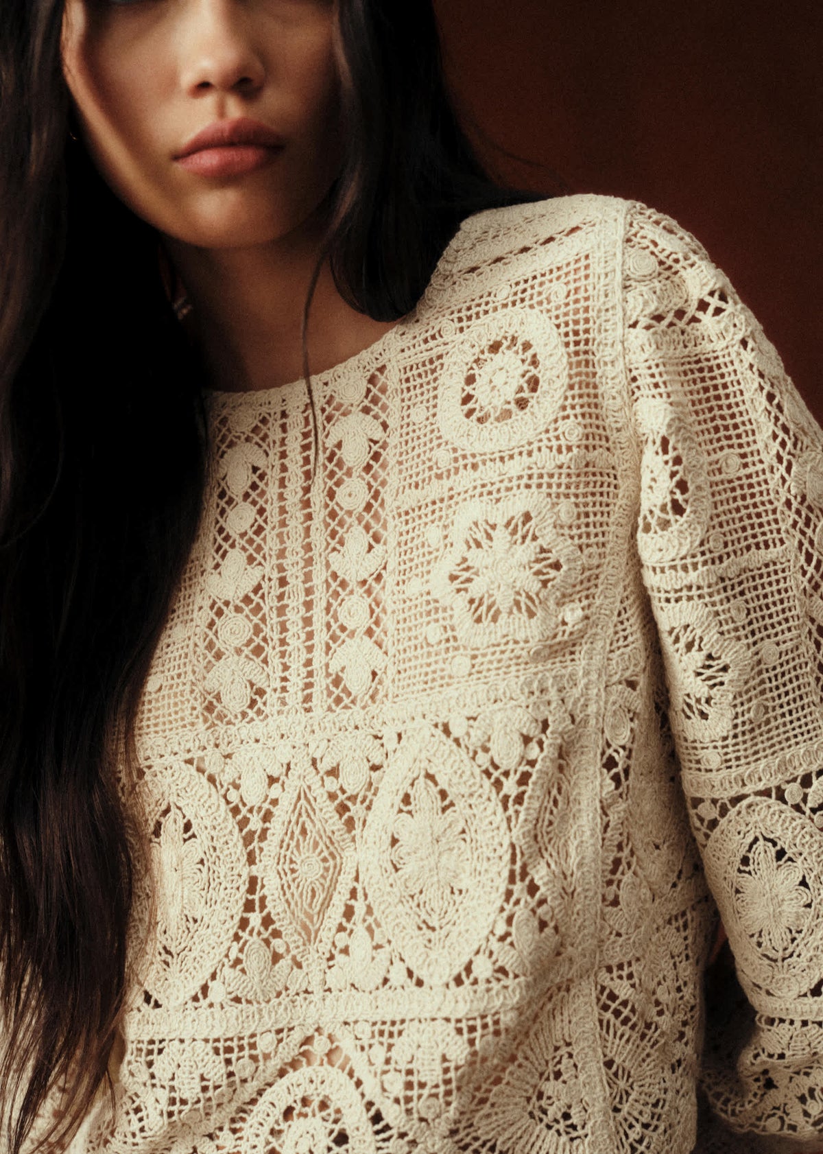 Blouse Jorden - Sézane x Baziszt - Ecru