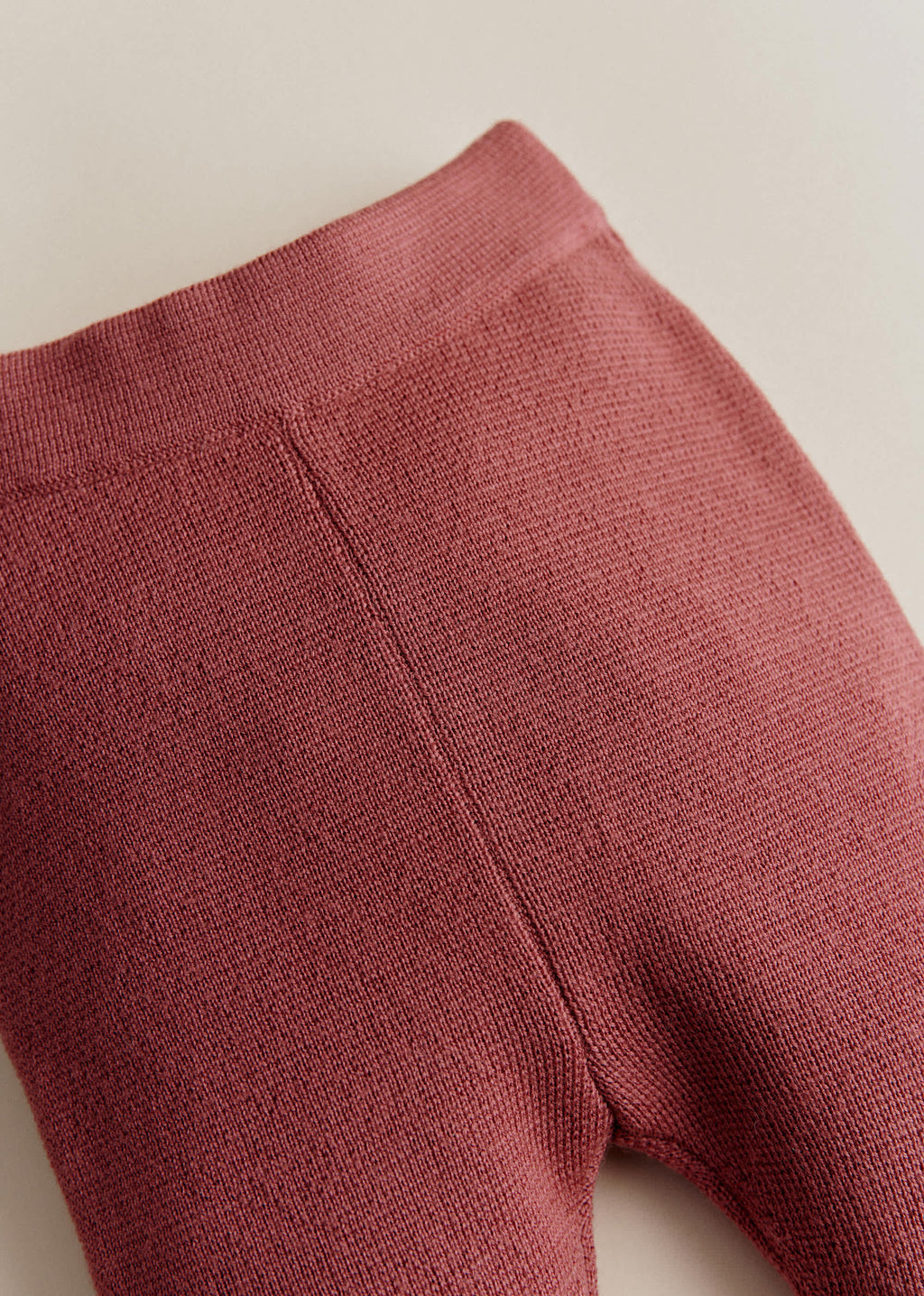 Pantalon Maille Boris - Bois De Rose