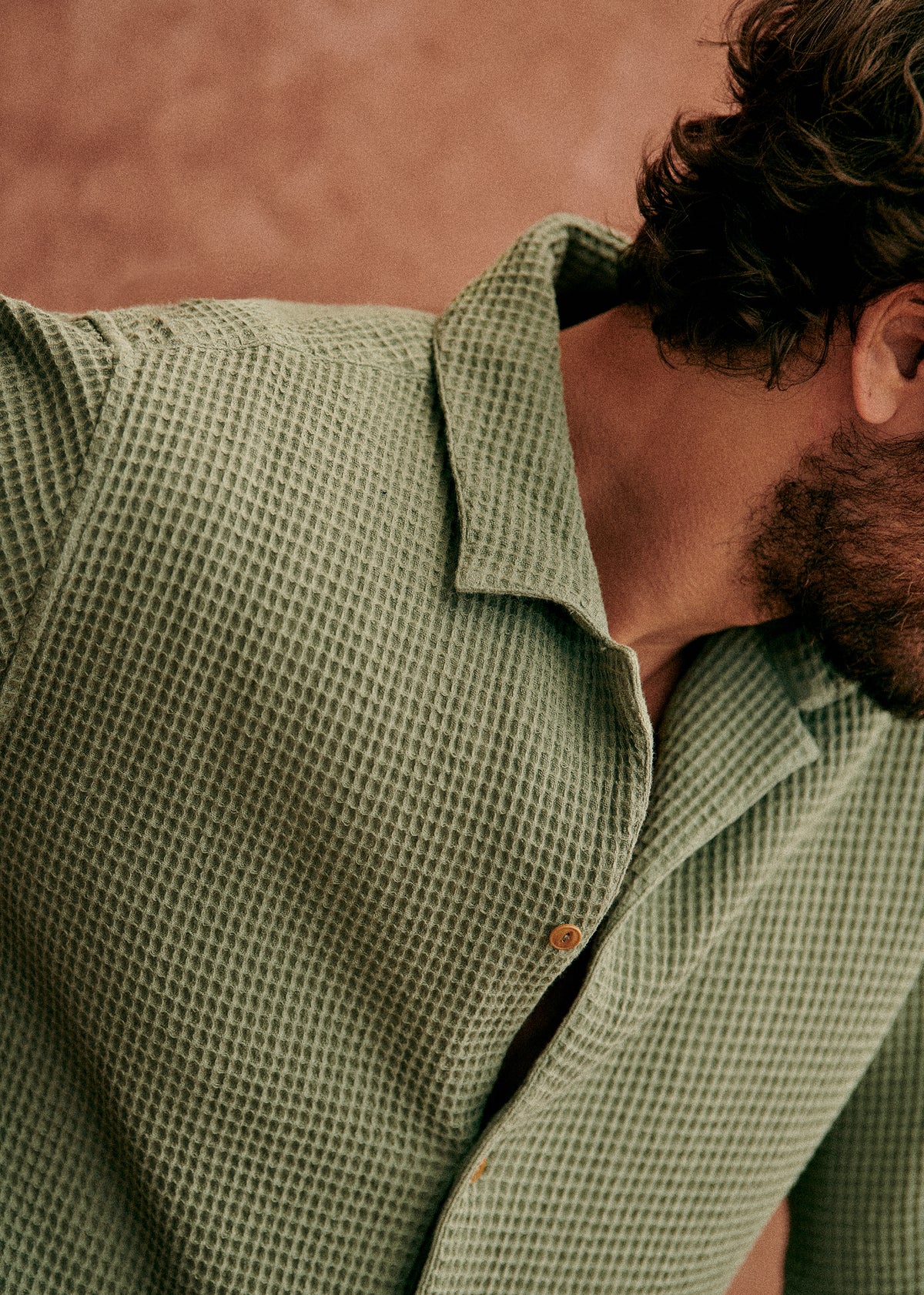 Chemise Holt Gaufrée - Vert