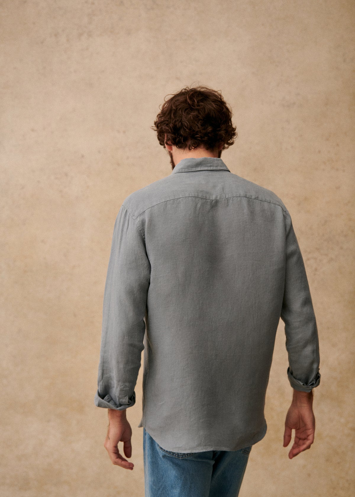 Chemise Charlie Lin - Bleu Acier