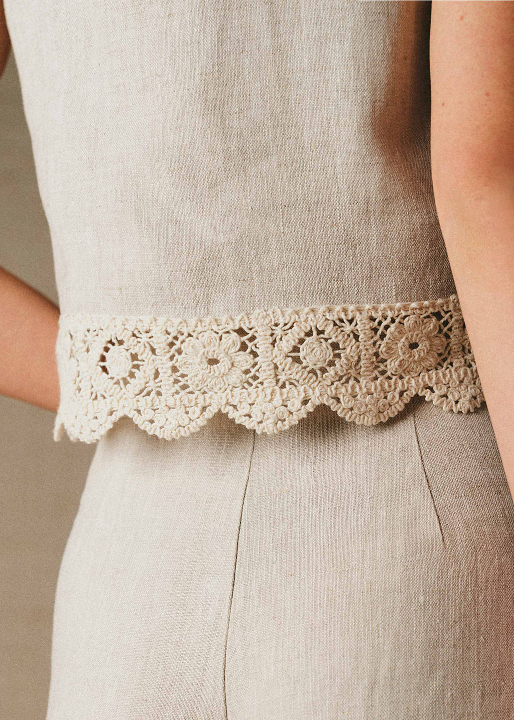 Blouse Dee - Beige Chiné