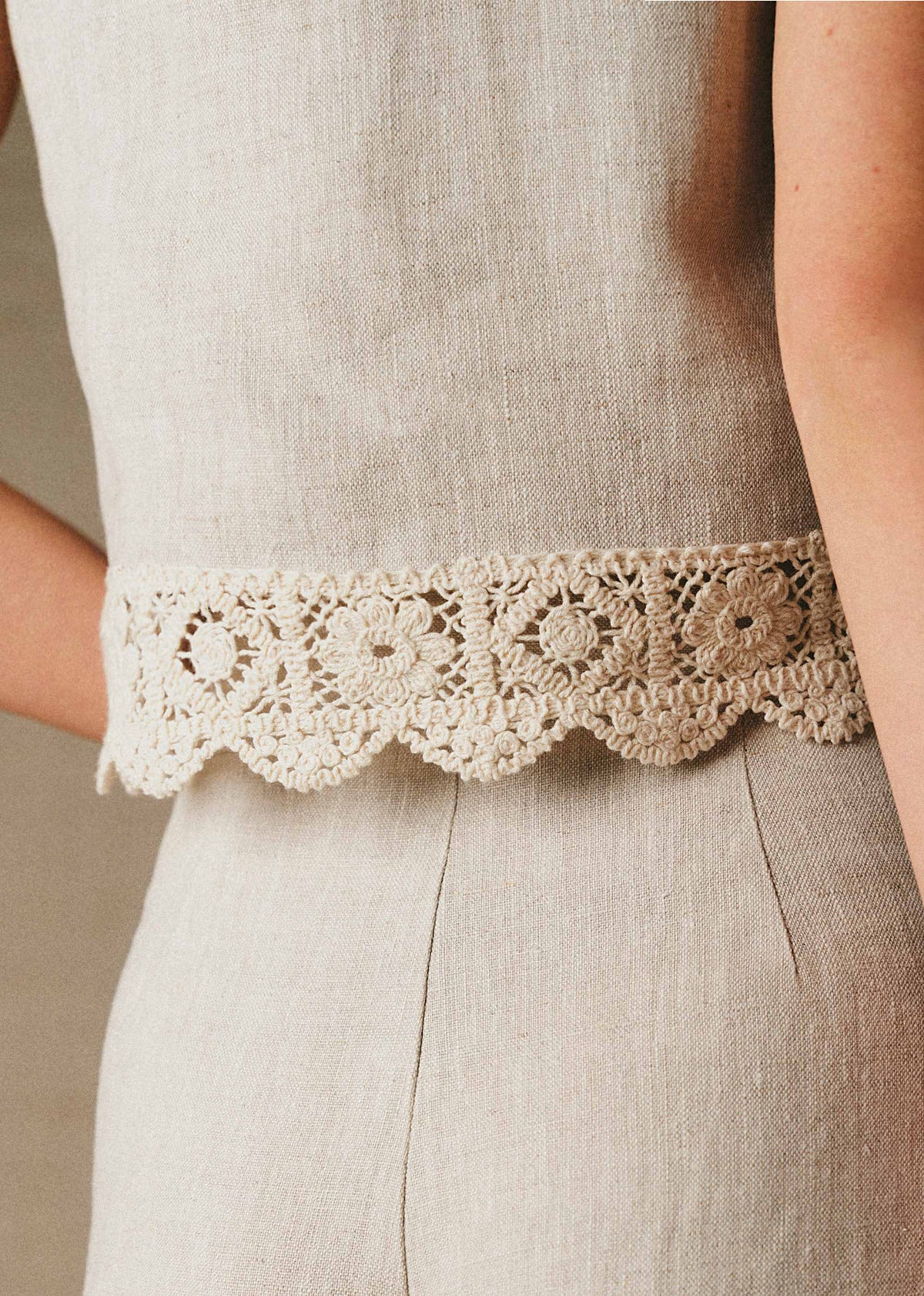 Blouse Dee - Beige Chiné