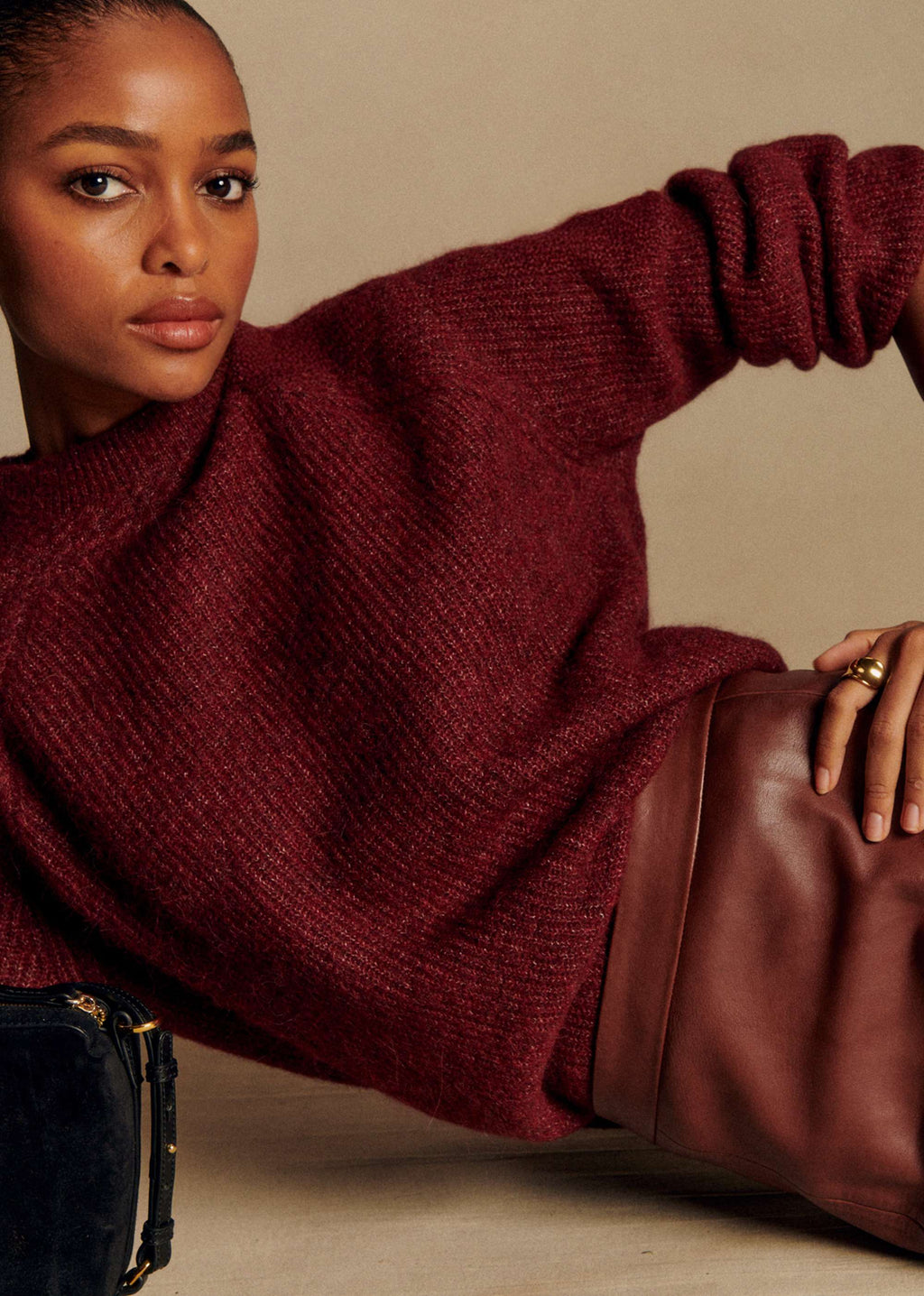 Pull Otis - Bordeaux