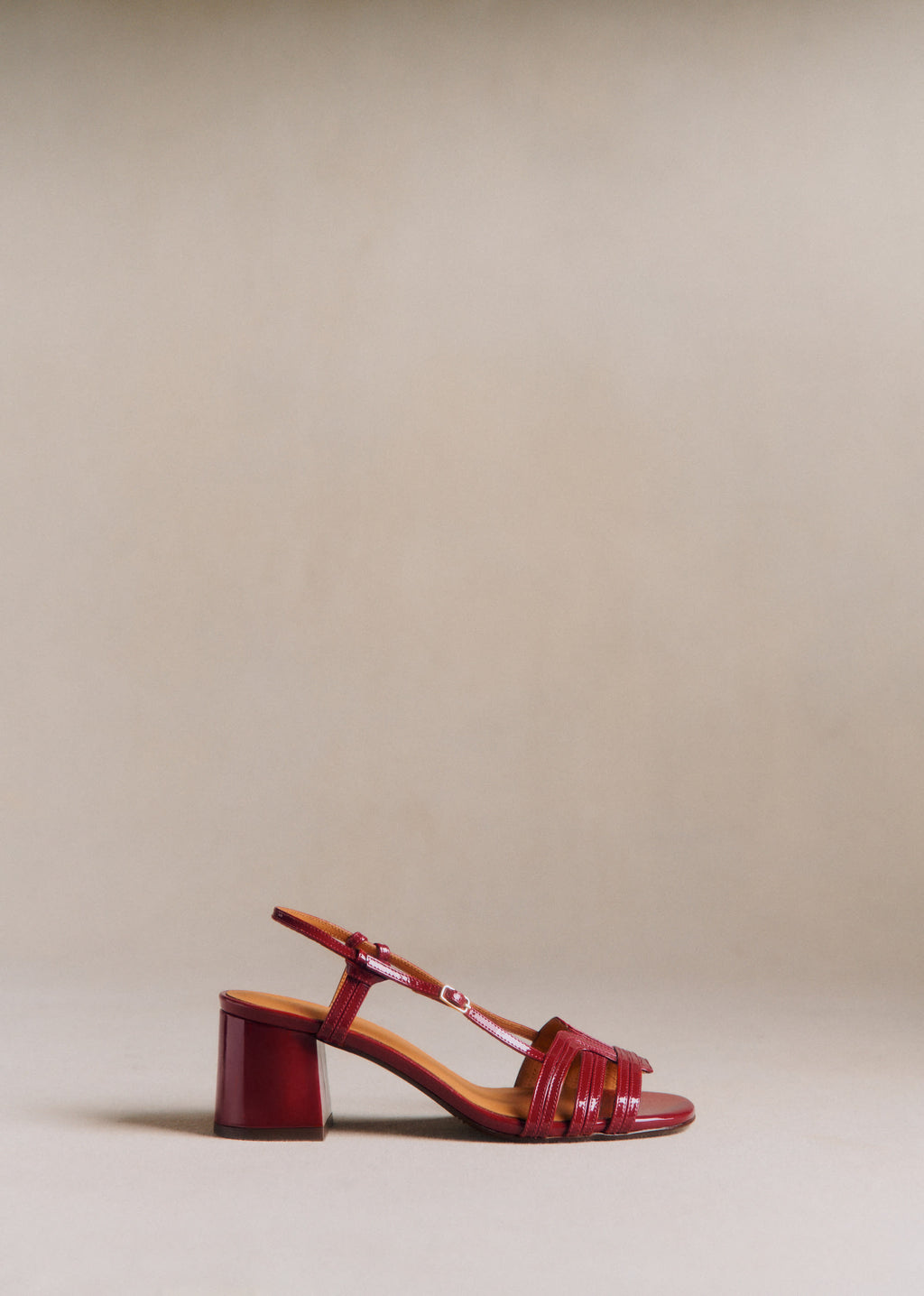 Sandales Josepha - Cerise Vernis