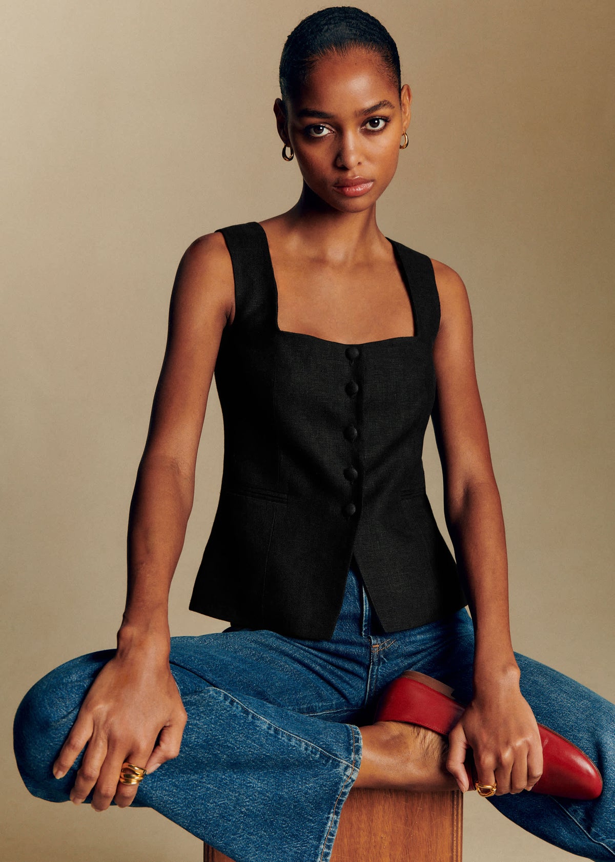Blouse Zelinda - Noir