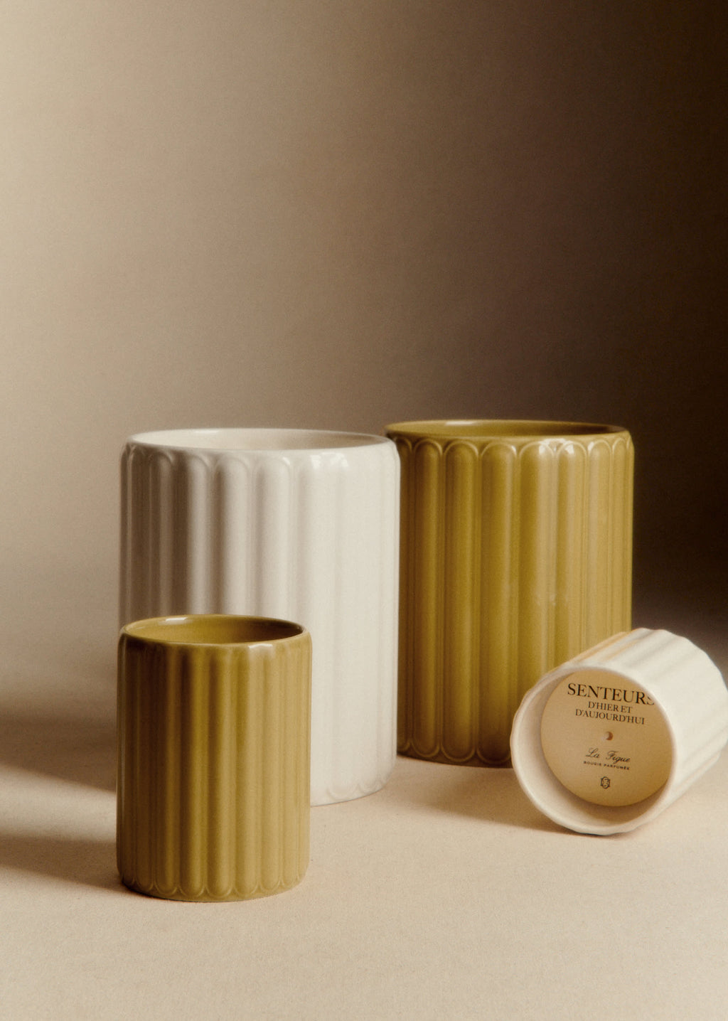 Bougie Pianissimo - Le Jardin - Vert Olive