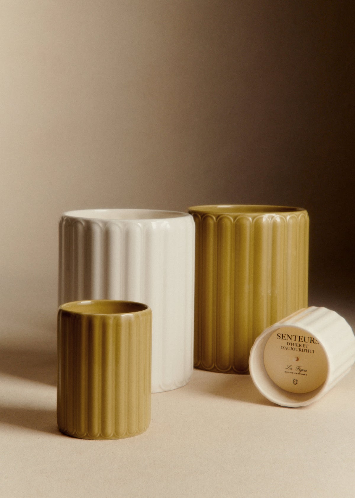 Bougie Pianissimo - Le Jardin - Vert Olive