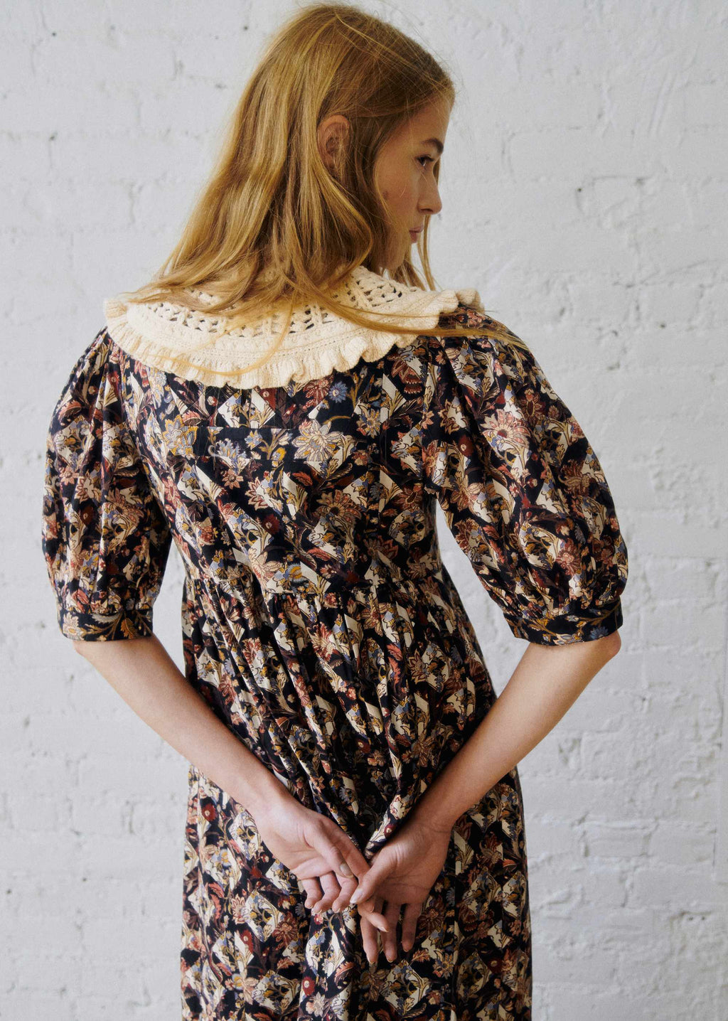 Robe Toma - Sézane x SEA NY - Patchwork Sylvania