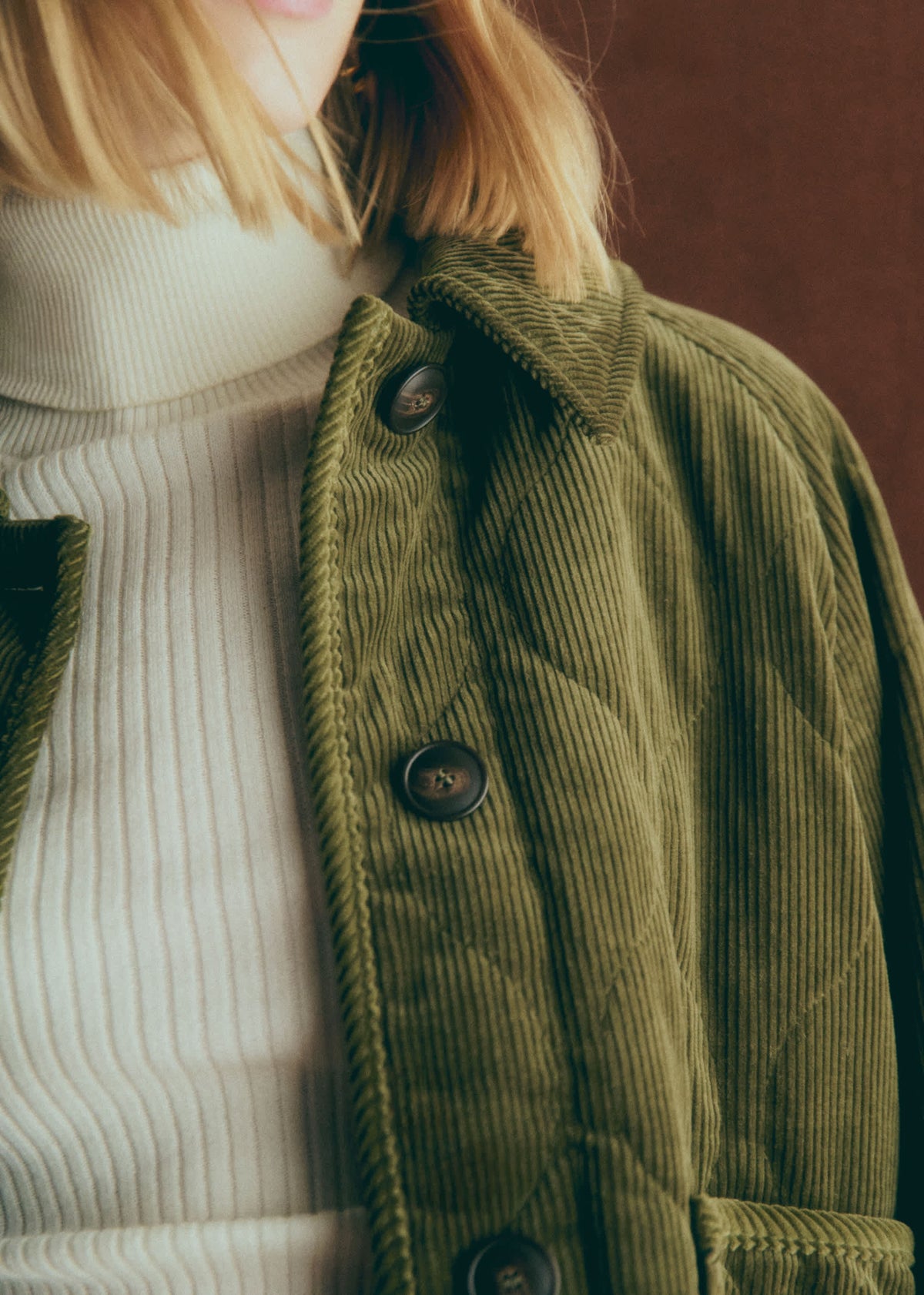 Manteau Cartys - Kaki