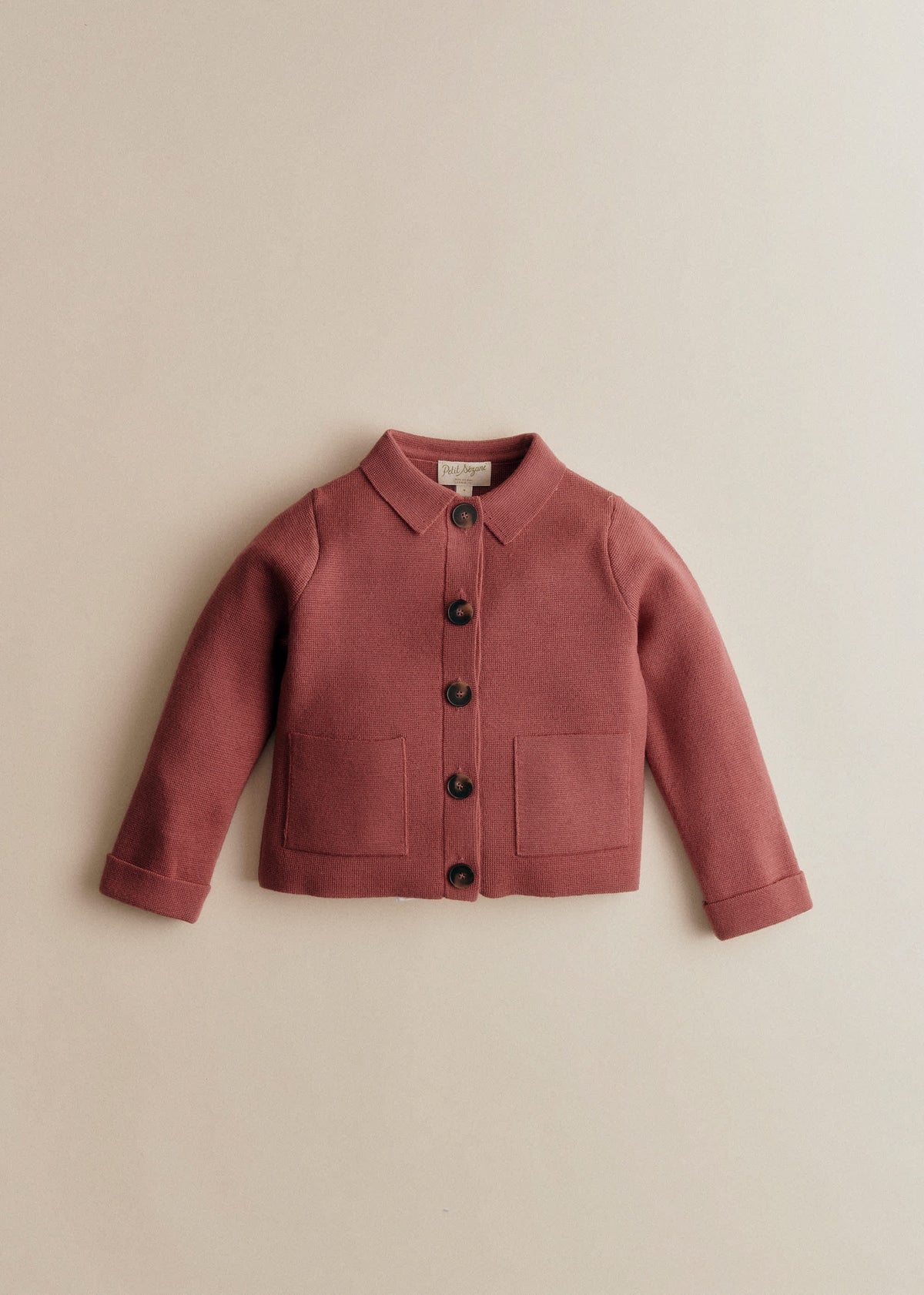 Gilet Betty - Bois de Rose Foncé