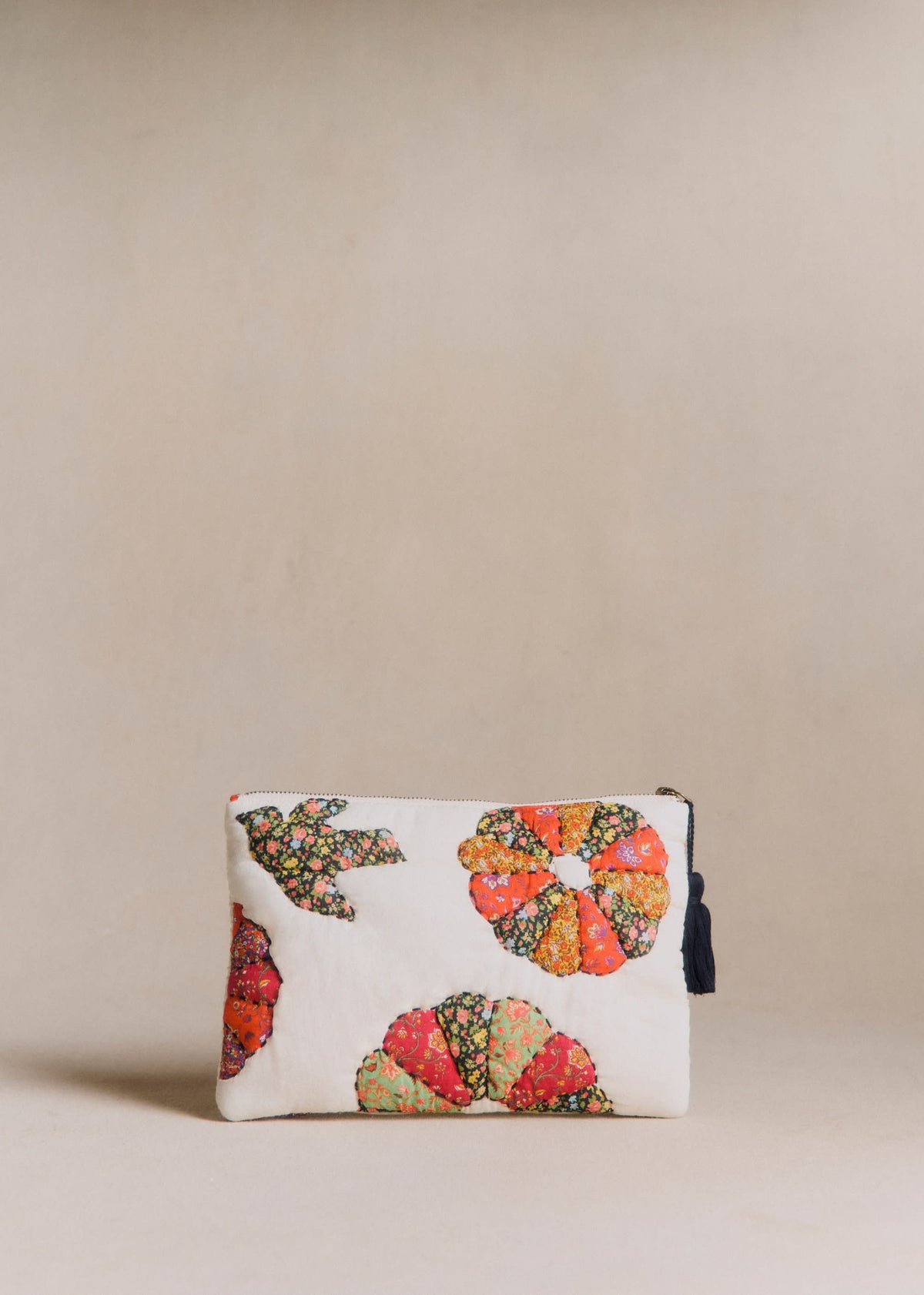 Maxi pochette plate - Sézane x Sea NY - Patchwork Woodstock