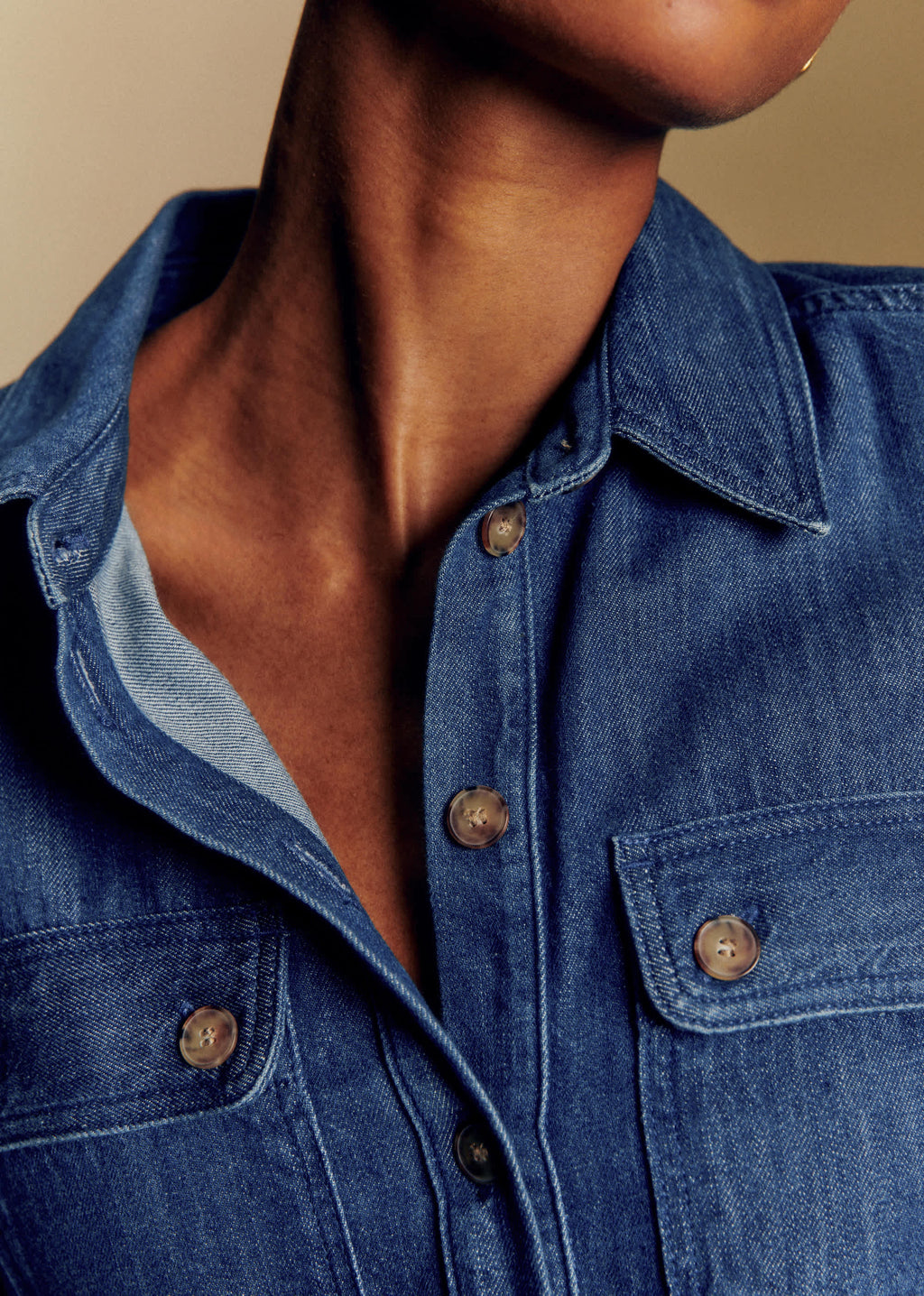 Robe Tea - Bleu Moyen