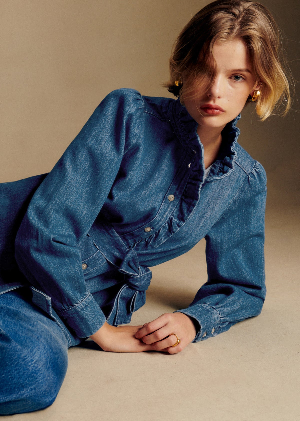 Chemise Corine - Bleu Denim
