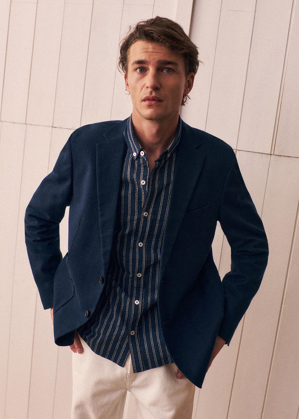 Veste Young - Marine