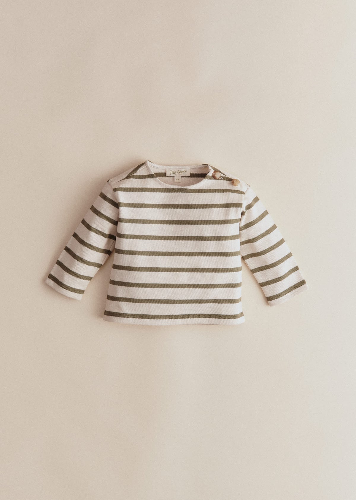 Marinière Colette - Ecru / Kaki