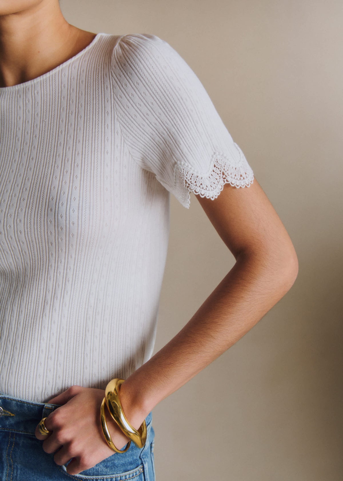 T-Shirt Cléa - Écru