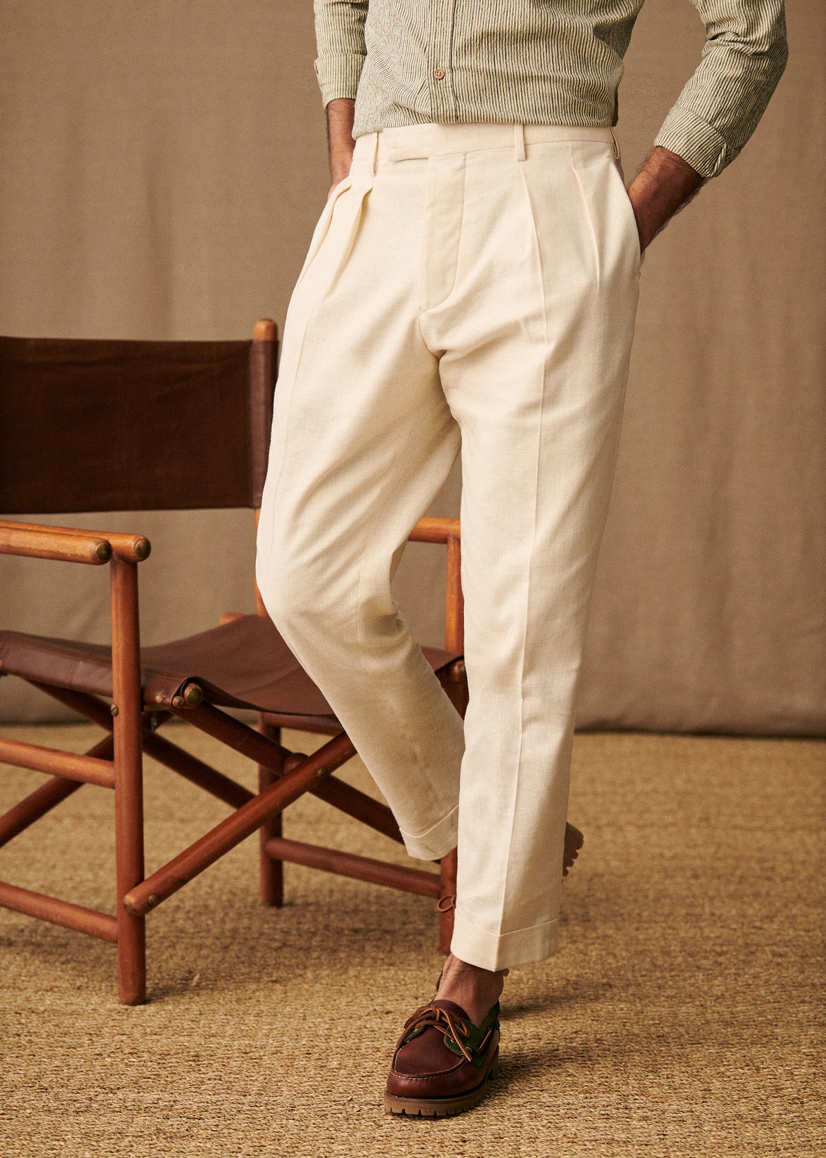 Pantalon Young - Écru