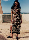 Robe Pippa - Sézane x Inoui Editions - Imprimé Mykonos