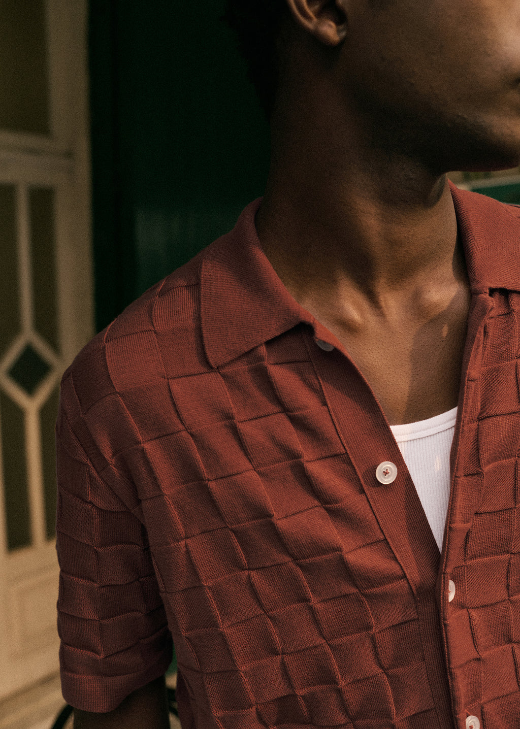 Chemise Maille Astor - Rouille