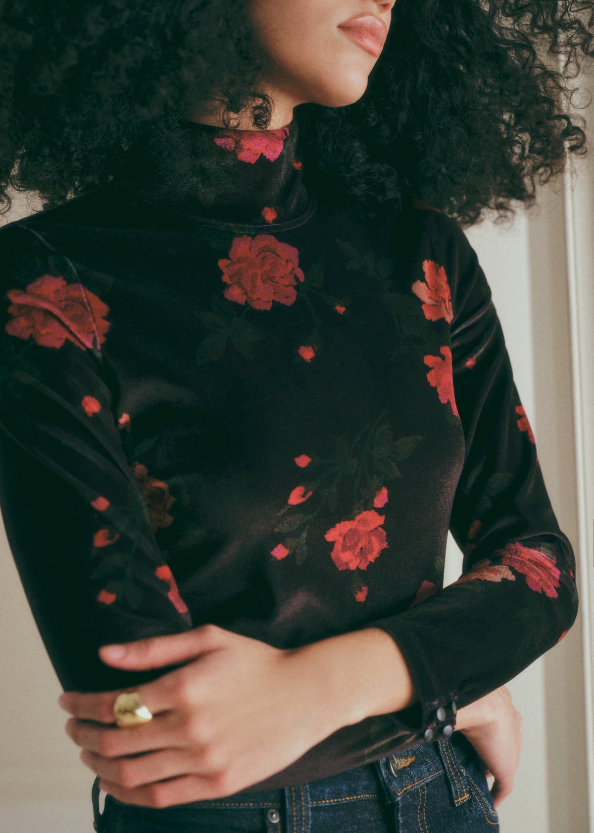 Blouse Omaya - Imprimé Nonna