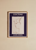 Affiches Affiche Galerie Ferrero, Cocteau - 55 x 74 cm