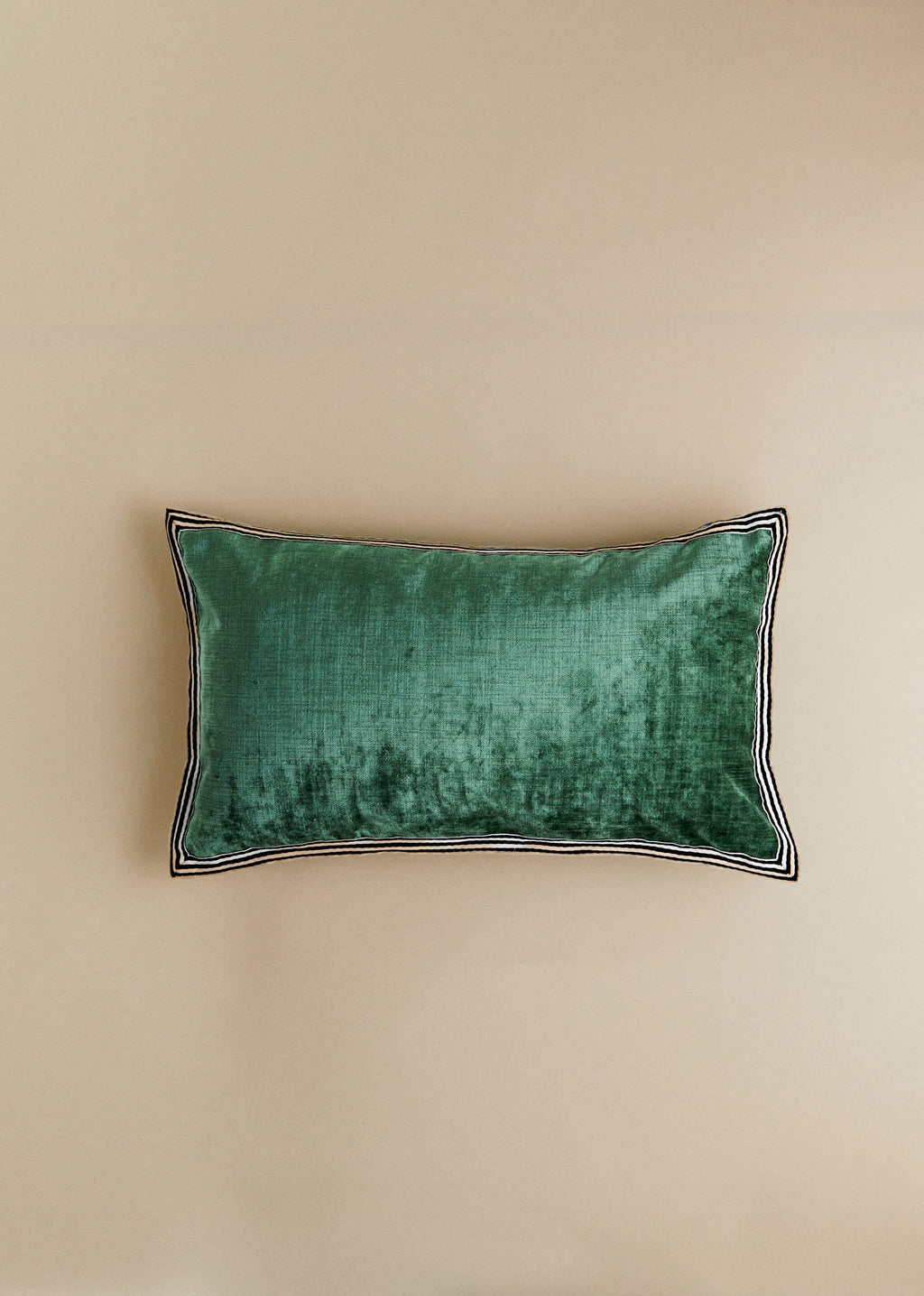Coussin Velours Texturé - Petit modèle - Vert d'Eau