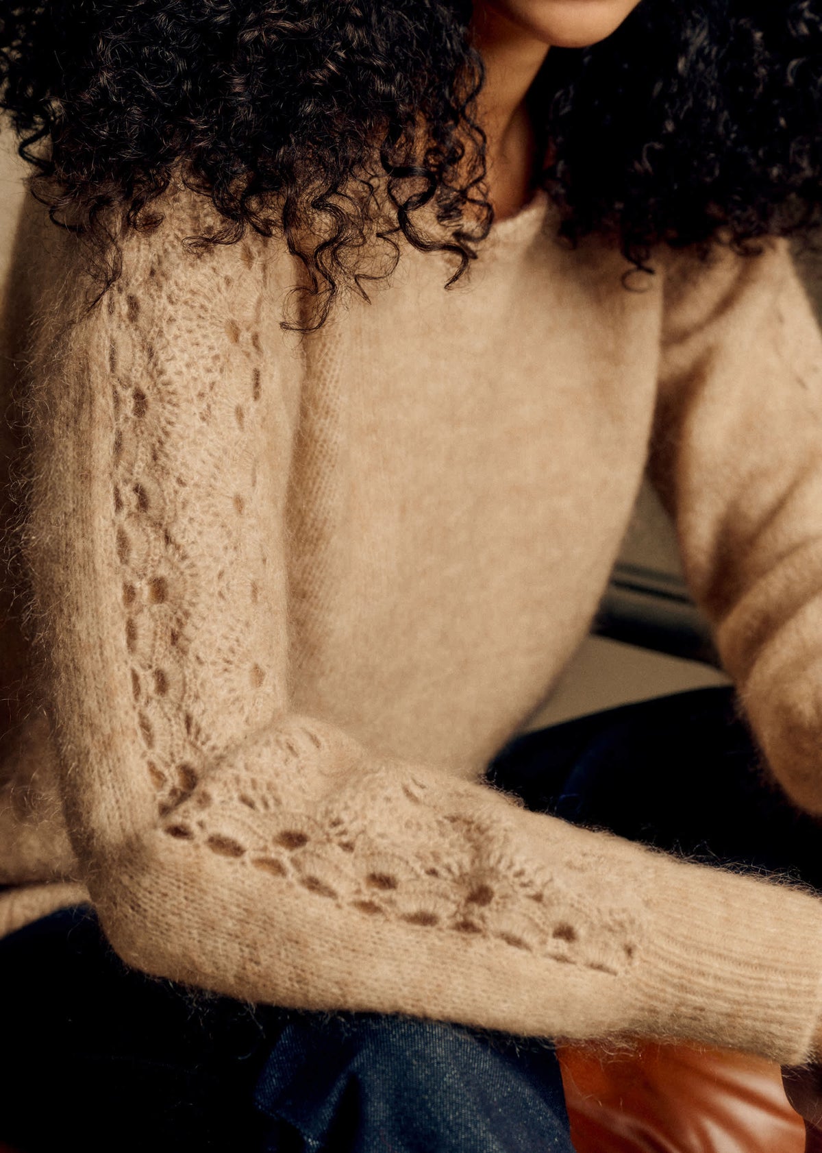 Pull Stacy - Beige Chiné Clair