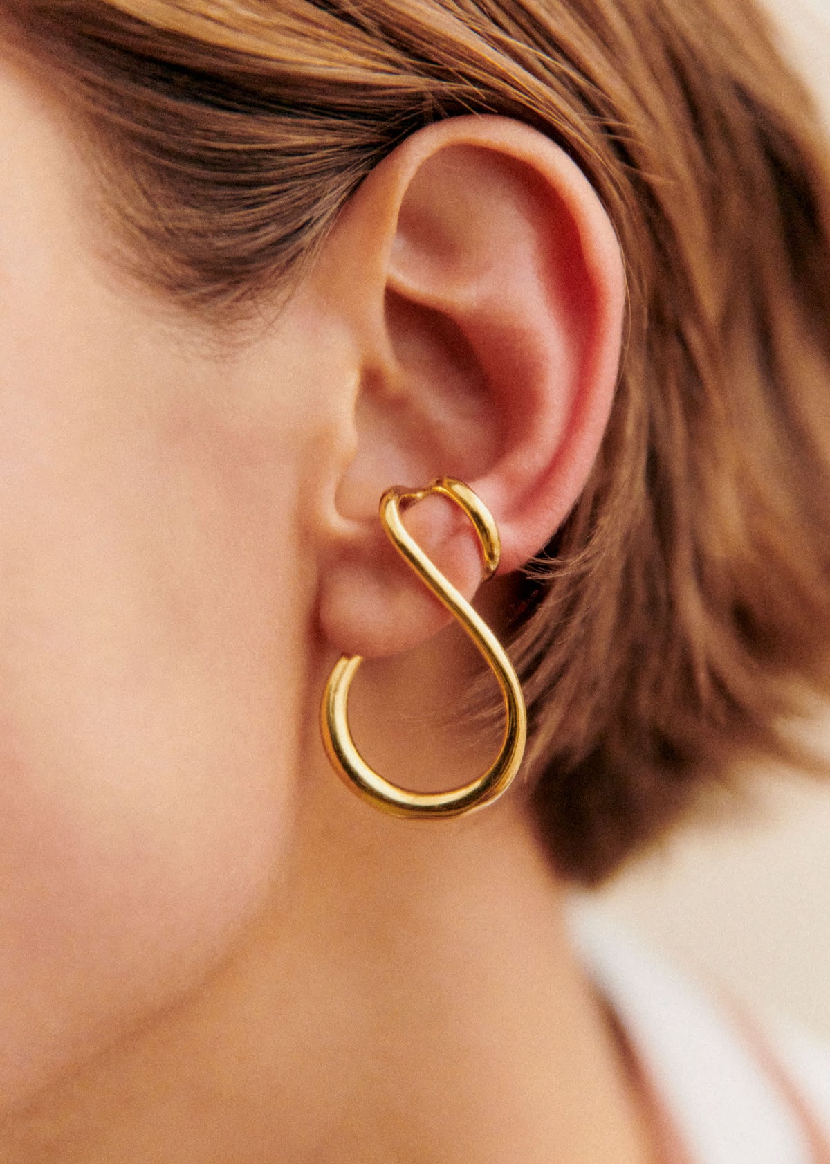 Boucles d'oreilles Telma - Doré