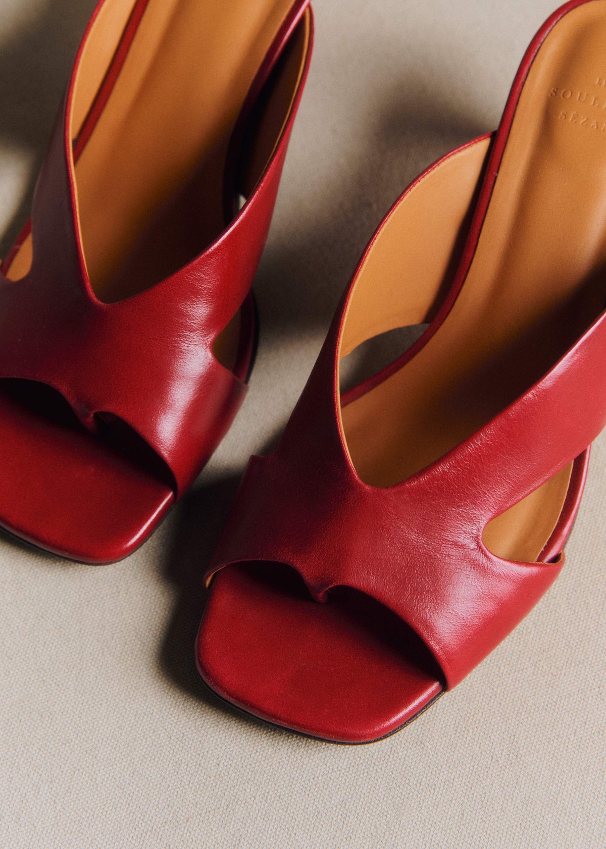 Mules Ingrid - Cerise Lisse