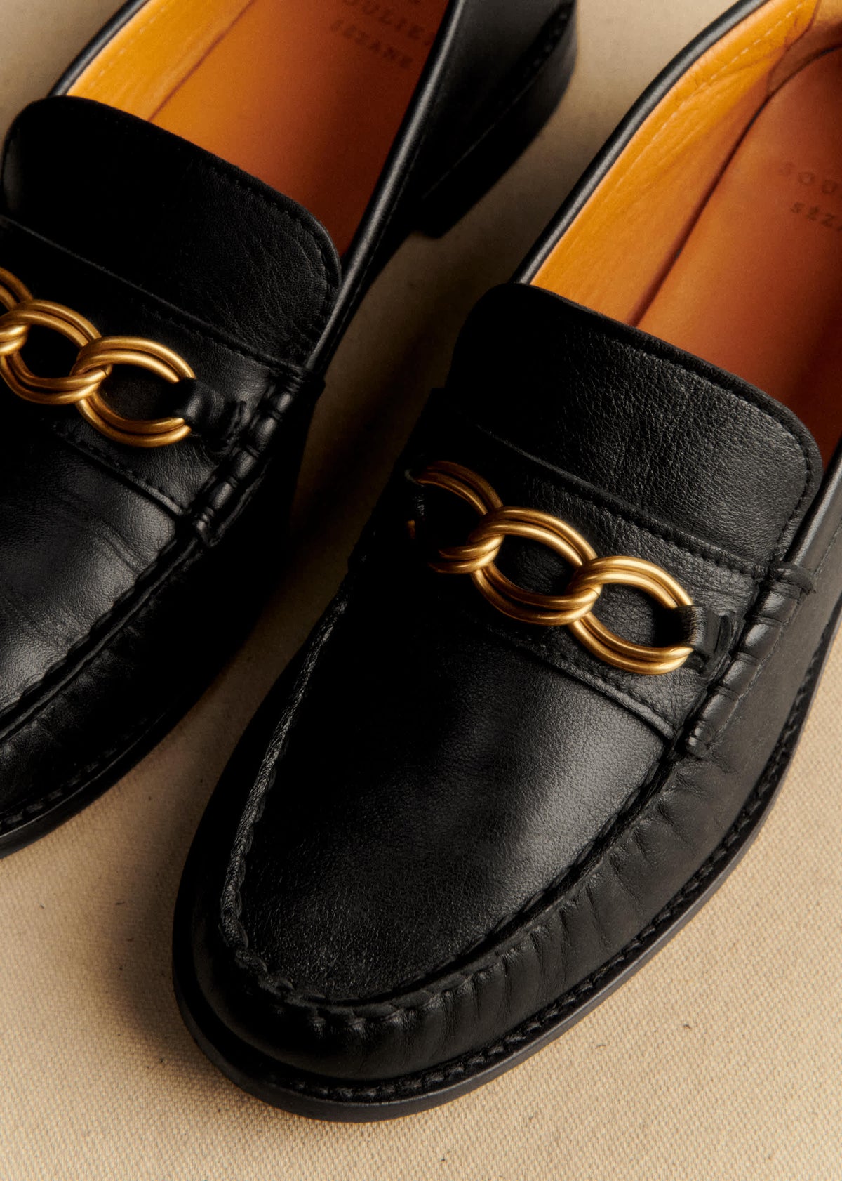Mocassins Vicky - Noir Lisse