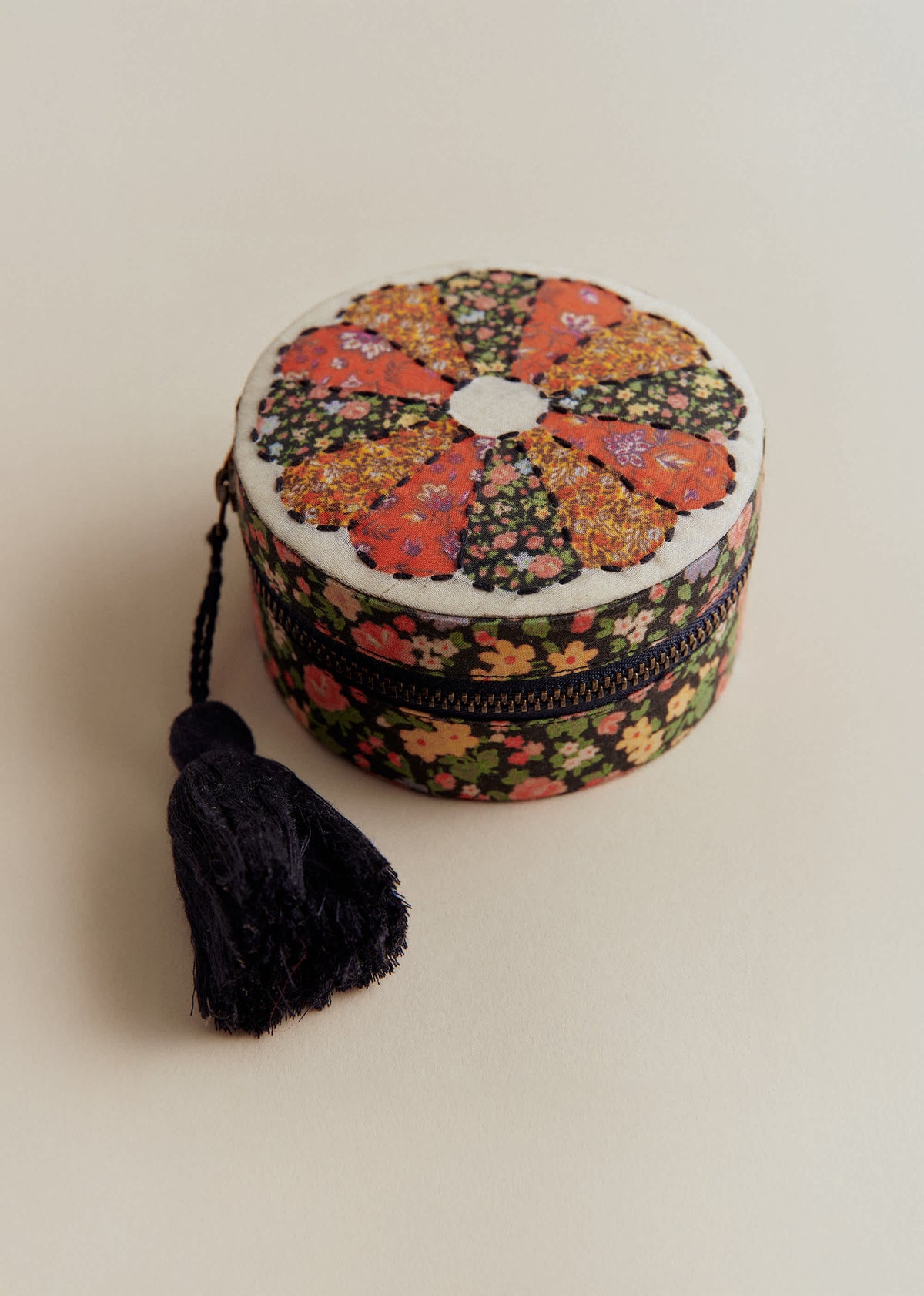 Écrin à bijoux - Sézane x Sea NY - Patchwork Woodstock