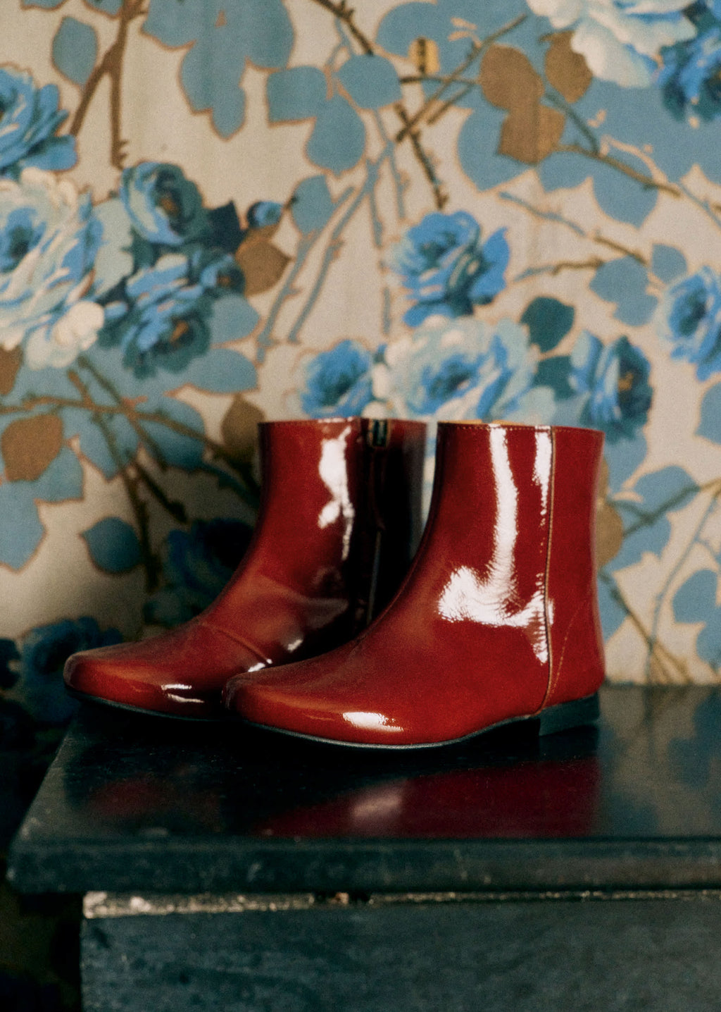 Bottines Daisy - Caramel Vernis